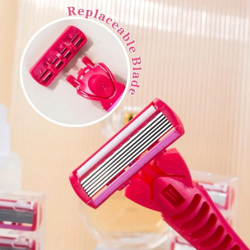 Safety Razor Handle - 1 handvat + 18 mesjes /