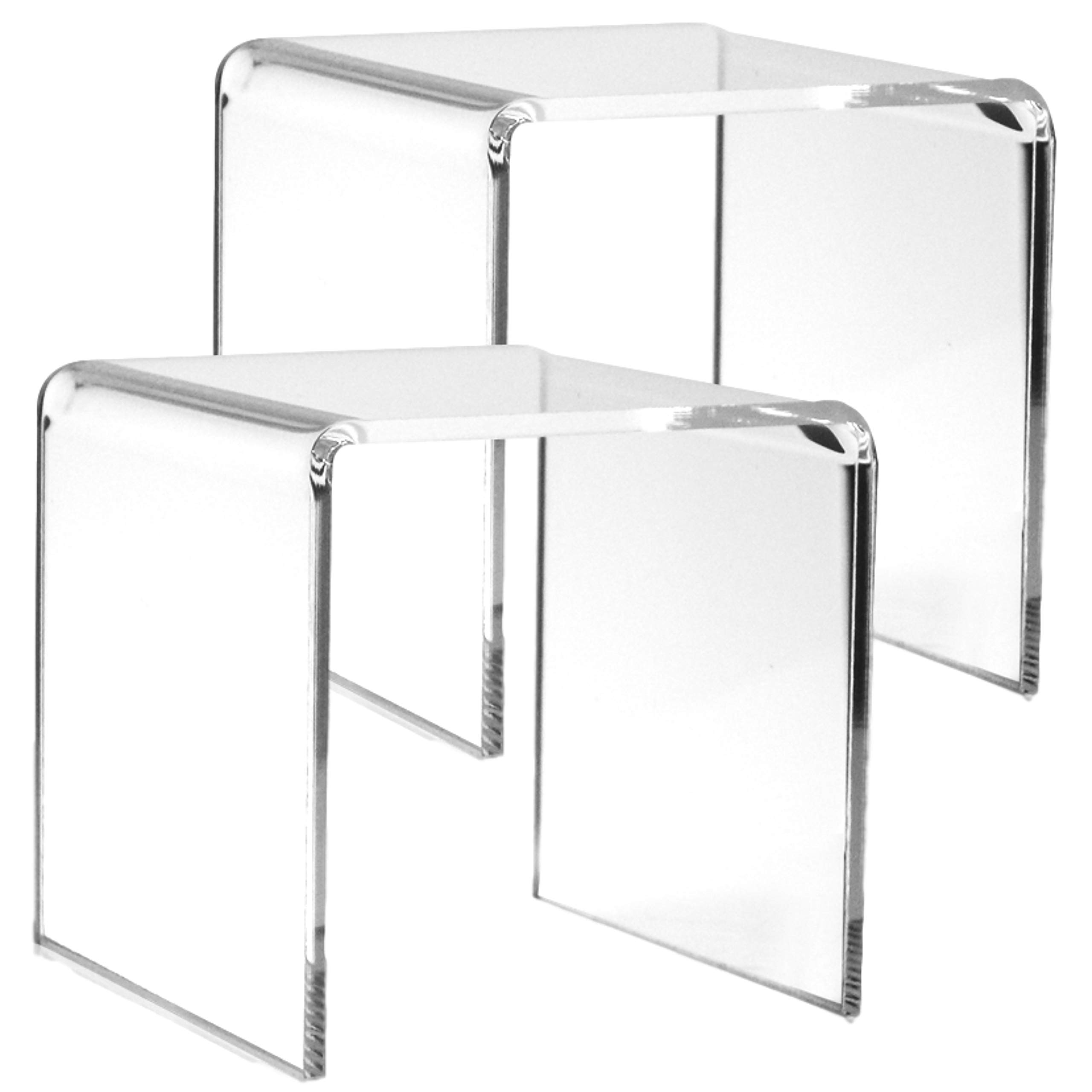 Sustainable Living Eco Friendly - Acryl Display Risers Stand, Clear Riser