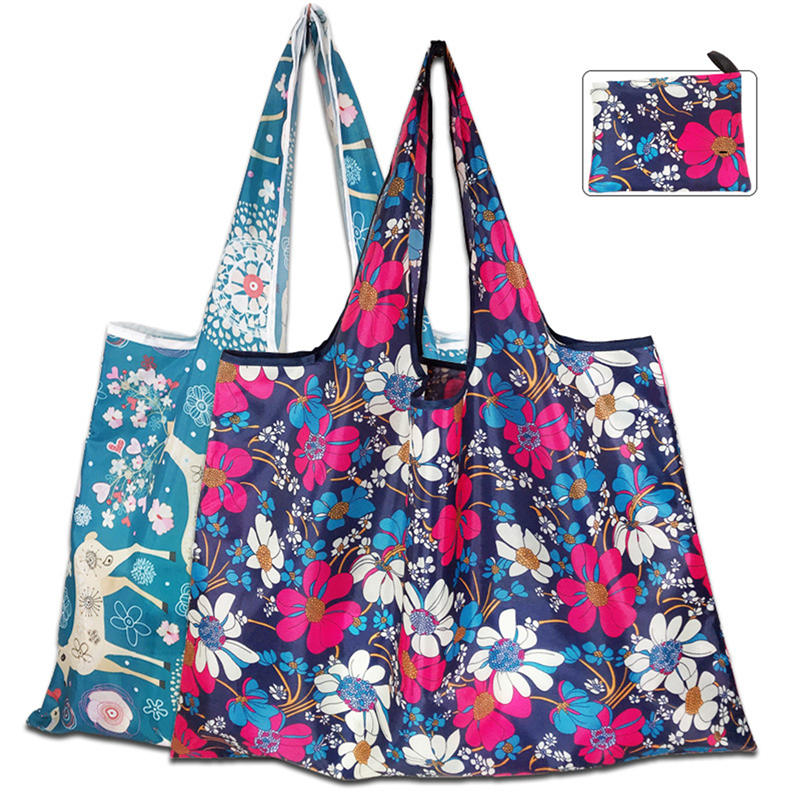 Reusable Produce Bag - Herbruikbare boodschappentassen Dames opvouwbare draagtas Draagbare