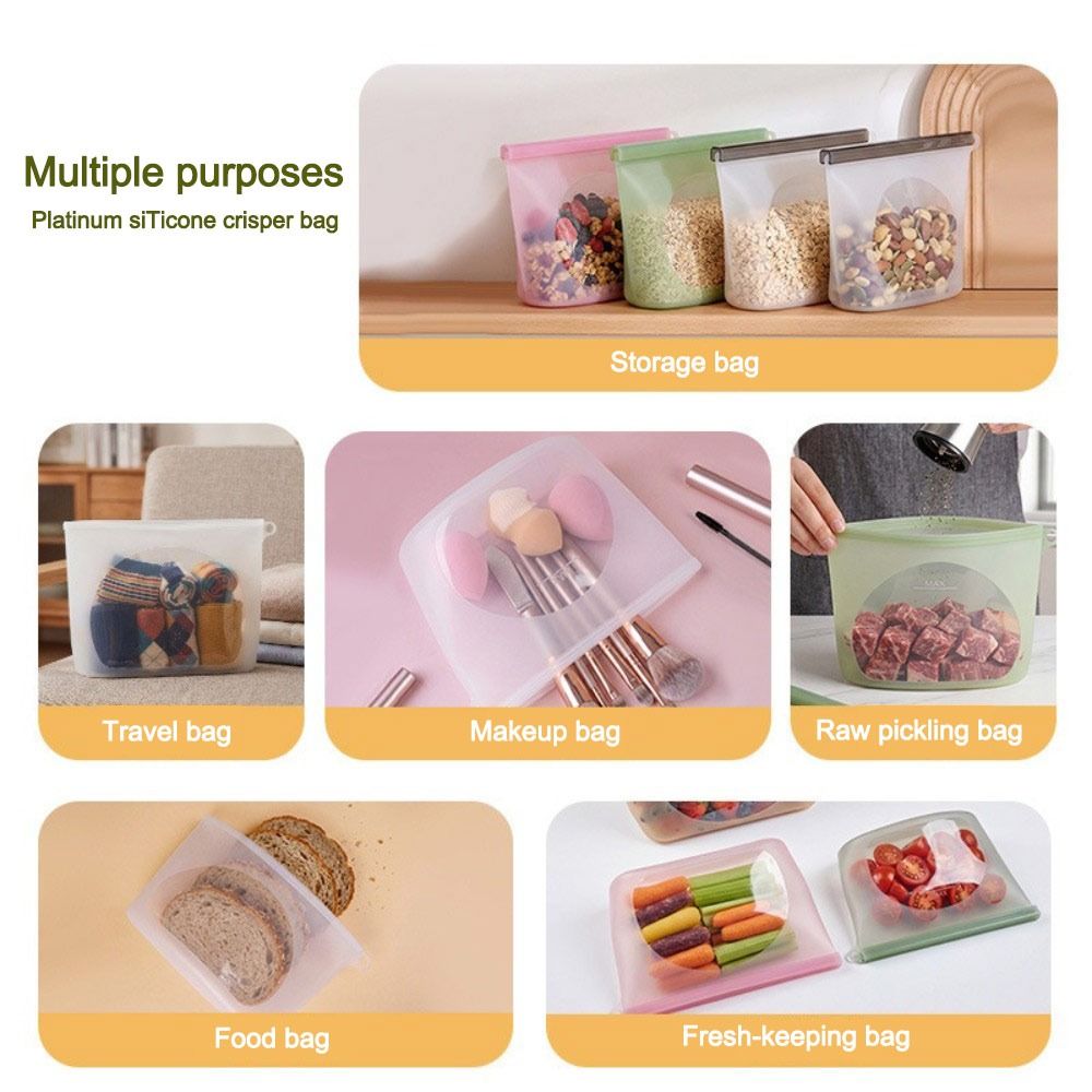 Siliconen voedselbewaarzak Voc - Reusable Produce Bag recensie en prijs