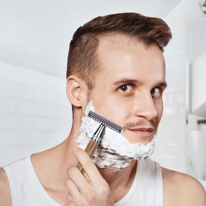 Vintage scheerapparaat roestvr - Safety Razor Handle recensie en prijs