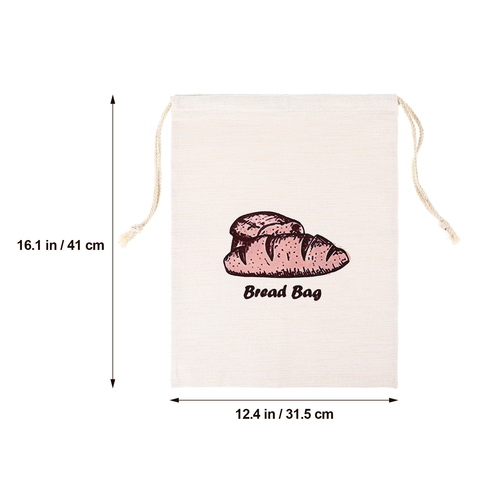 2 stuks wasbare linnen broodza - Reusable Produce Bag recensie en prijs