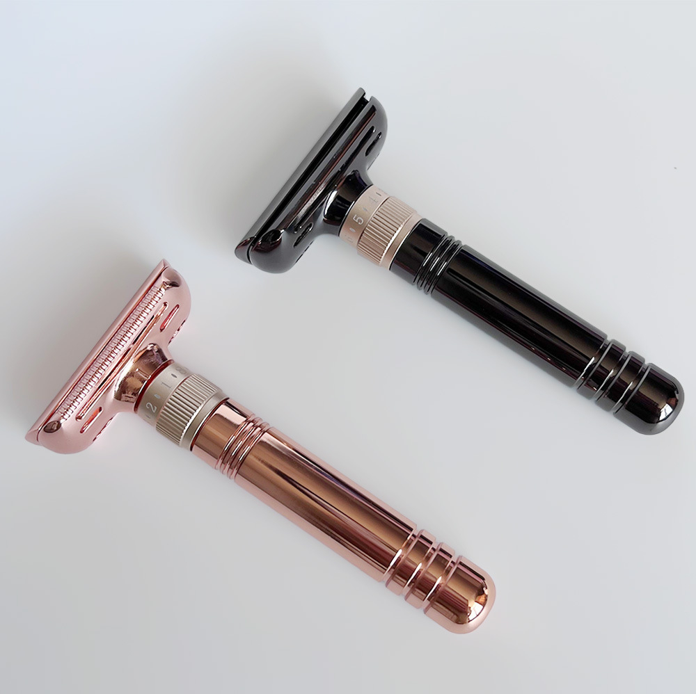 Verstelbaar dubbelzijdig veili - Safety Razor Handle recensie en prijs