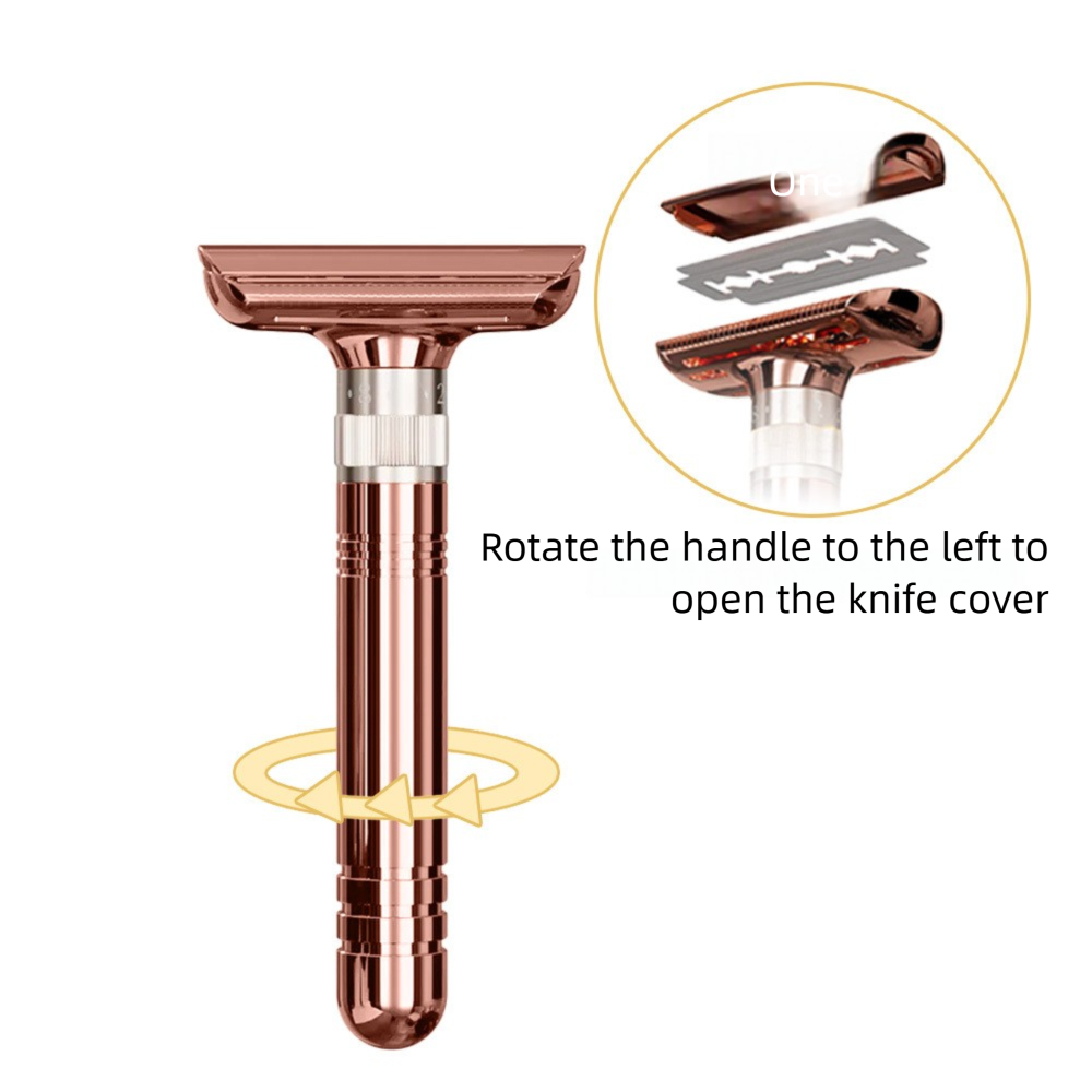 Verstelbaar dubbelzijdig veili - Safety Razor Handle recensie en prijs
