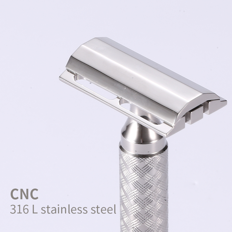 Cnc 316l Roestvrijstalen Dubbe - Safety Razor Handle recensie en prijs