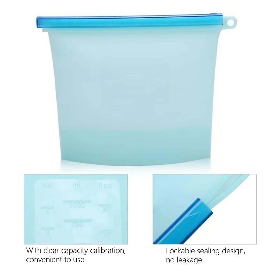 1000ml herbruikbare siliconen  - Reusable Produce Bag recensie en prijs