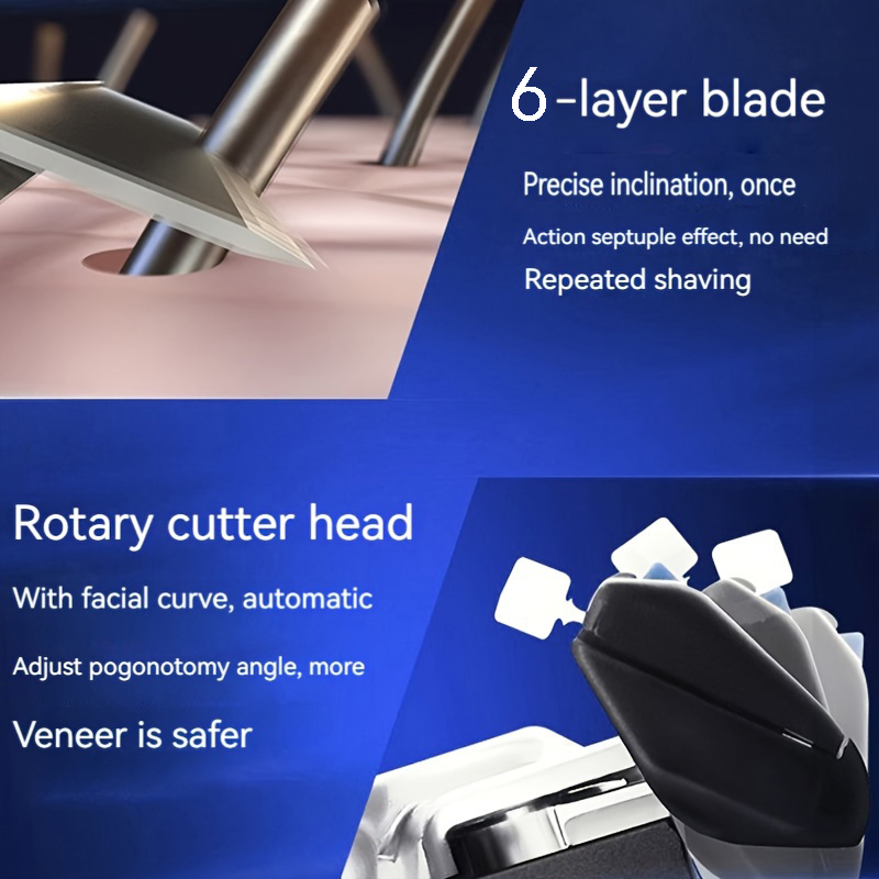 6-laags scheerhoofd handmatig  - Safety Razor Handle recensie en prijs