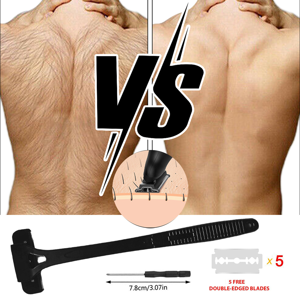 Rugscheerapparaat voor heren H - Safety Razor Handle recensie en prijs