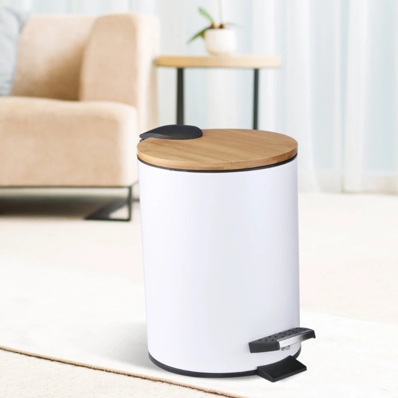 3/5L Houten Flip Step Prullenb - Sustainable Living Eco Friendly recensie en prijs