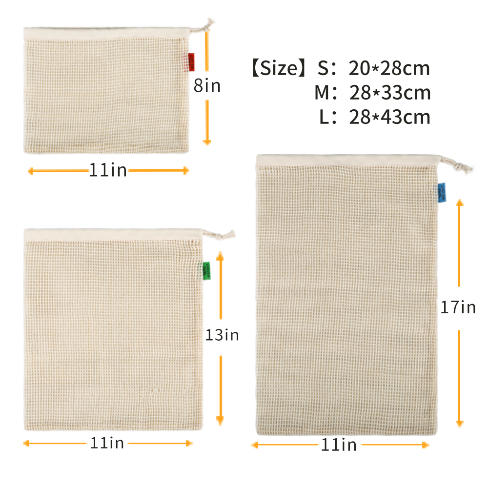 Herbruikbare productenzak van  - Reusable Produce Bag recensie en prijs