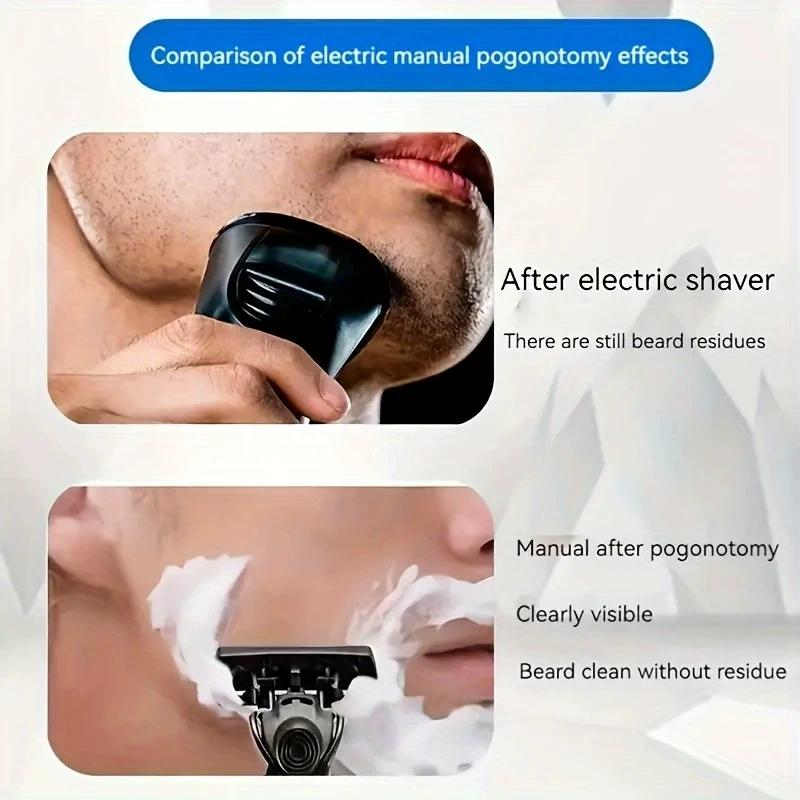 Herenscheerset met 6-laags sch - Safety Razor Handle recensie en prijs