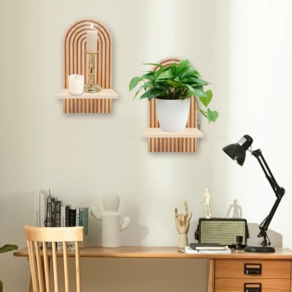 Natuurhouten wandplank wanddec - Sustainable Living Eco Friendly recensie en prijs